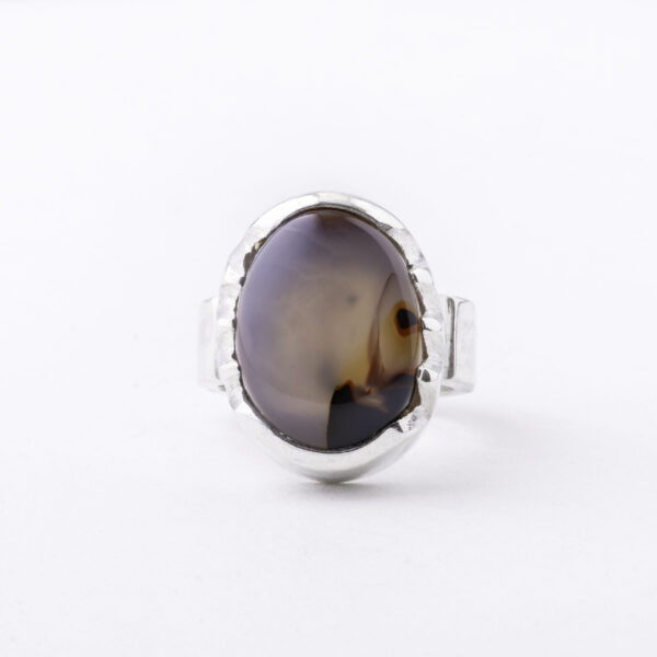 BAGUE AGATE YÉMÉNITE MOUSAWER – Image 3
