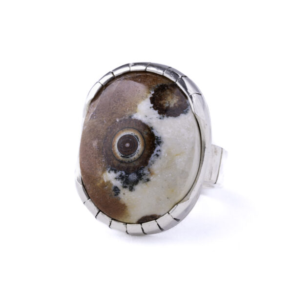 BAGUE AGATE YÉMÉNITE DAOUDI L'ŒIL