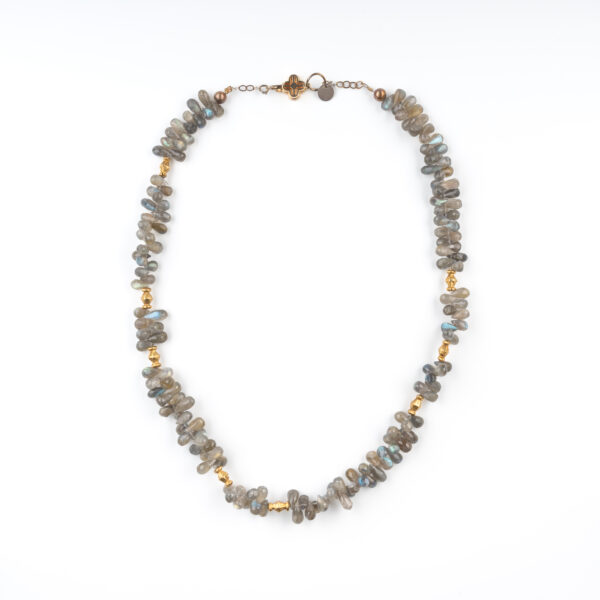 COLLIER LABRADORITE ARTISANALE