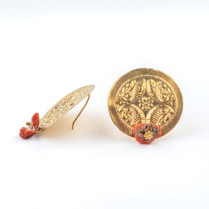 Boucles d’oreilles Lira en argent